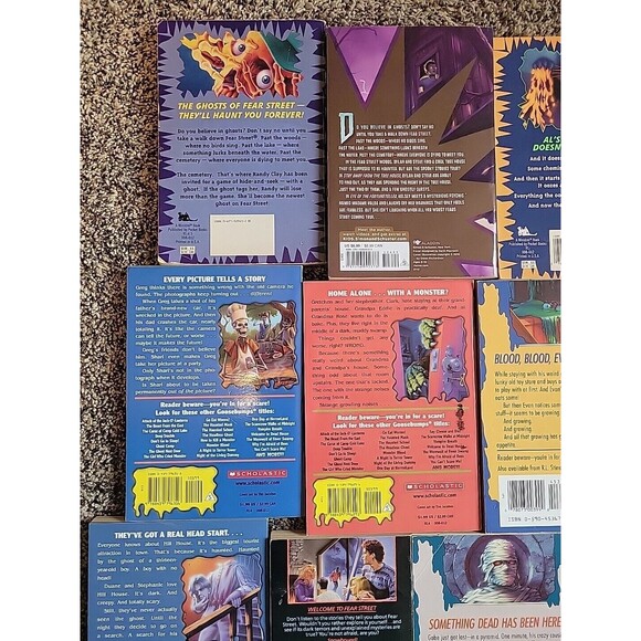 Vintage Lot 13 R.L. Stine Fear Street PB Goosebumps Series 2000 Mummy's Tomb - Picture 9 of 14